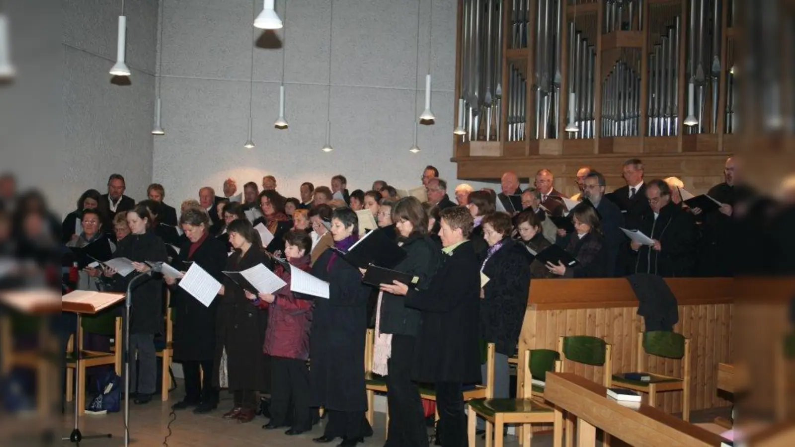 Freut sich über Unterstützung: Der Kirchenchor St. Stephan. (Foto: pi)