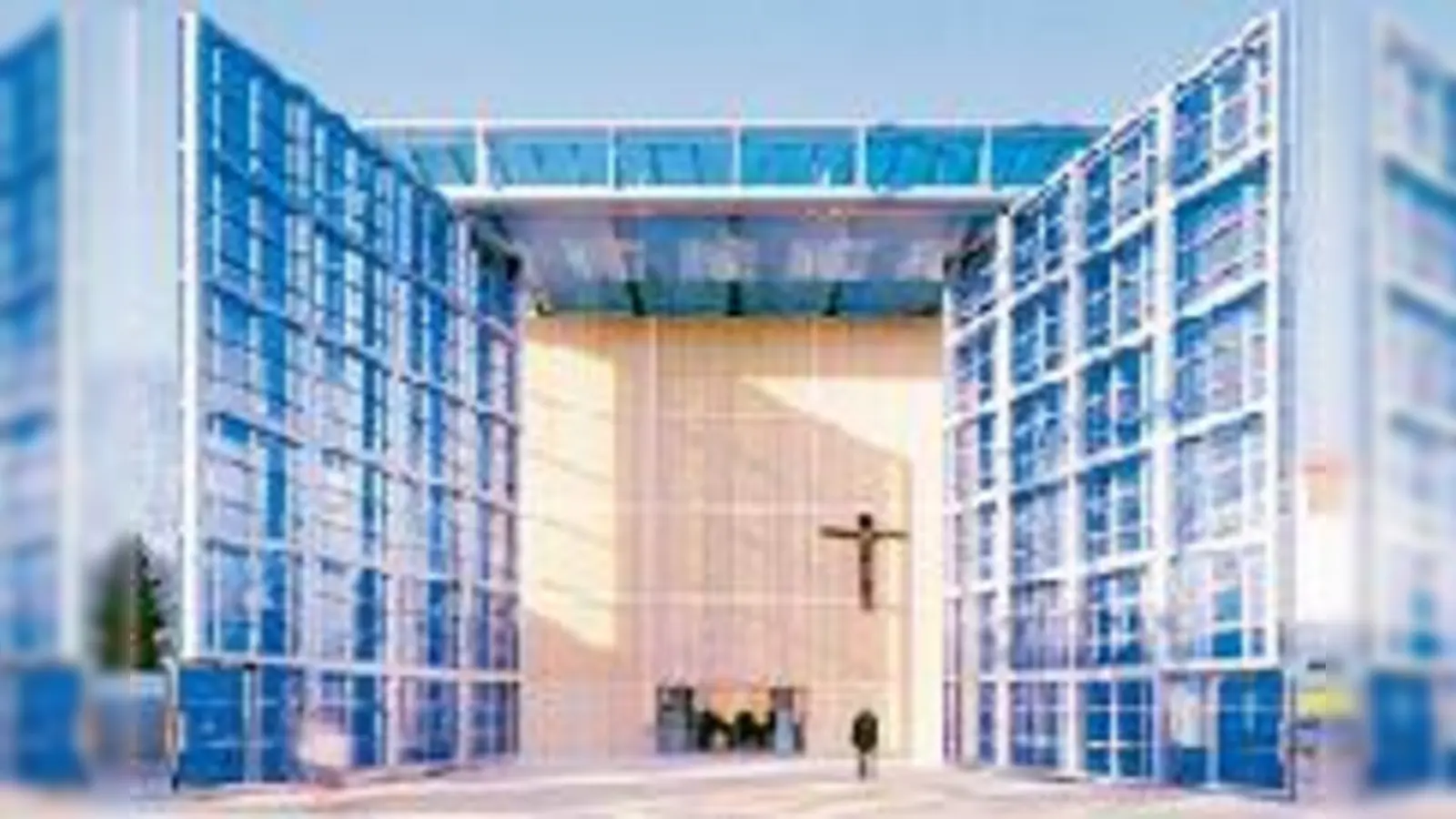 Kunst und Architektur sind manchmal dasselbe.  (Foto: T. Klinger)