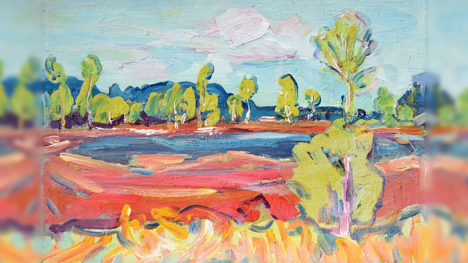 Der Moosacher Maler Konrad Sommer widmete sich vornehmlich der Landschaftsdarstellung. (Foto: VA)