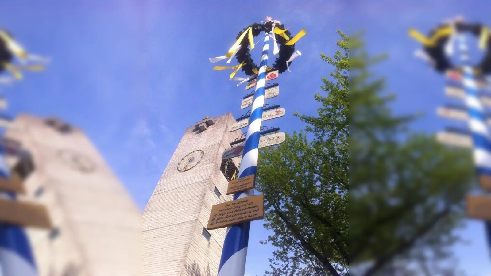 Der Pfarrbaum von St. Karl Borromäus. (Foto: Gem)