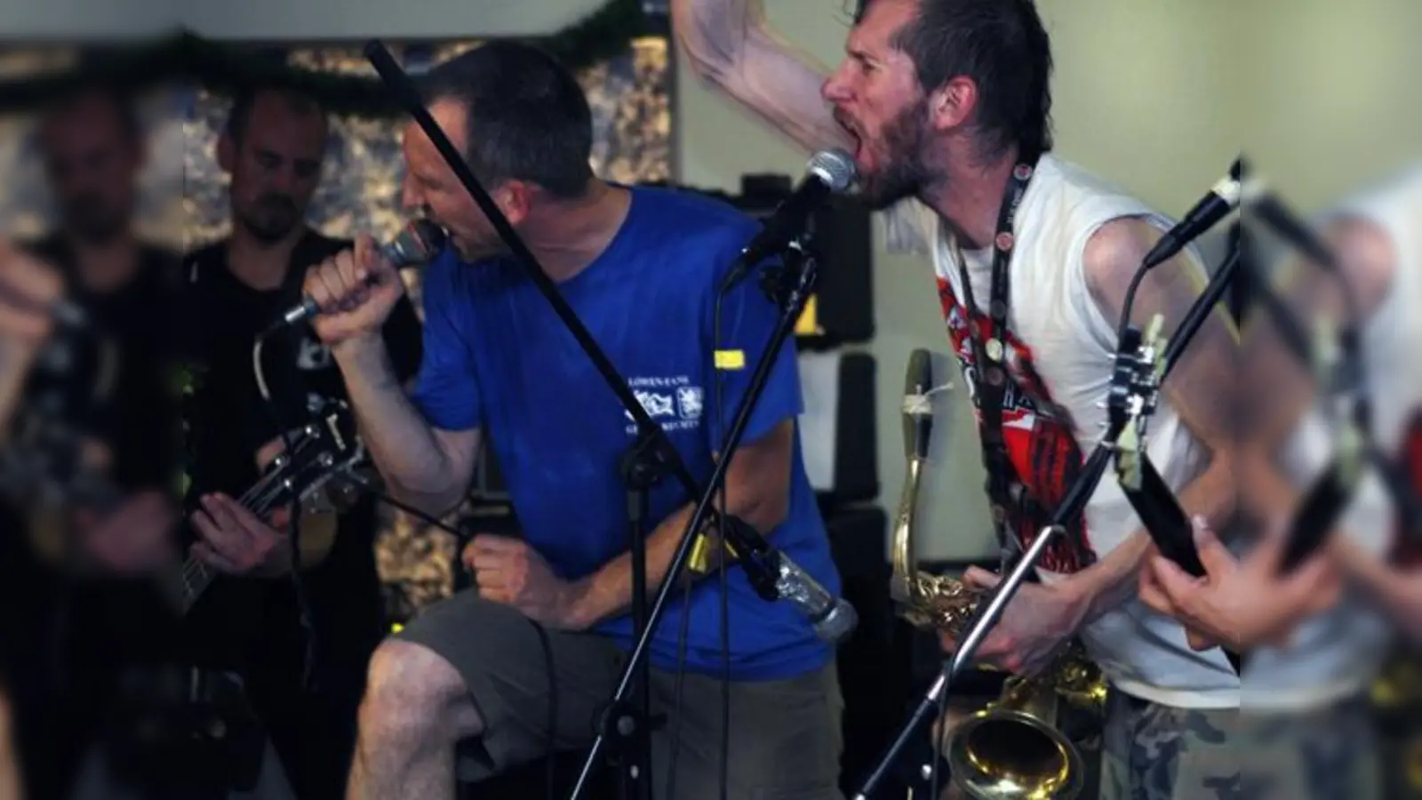 Die Vorstadtkönige in der Stadionwirtschaft.  (Foto: A. Wild)