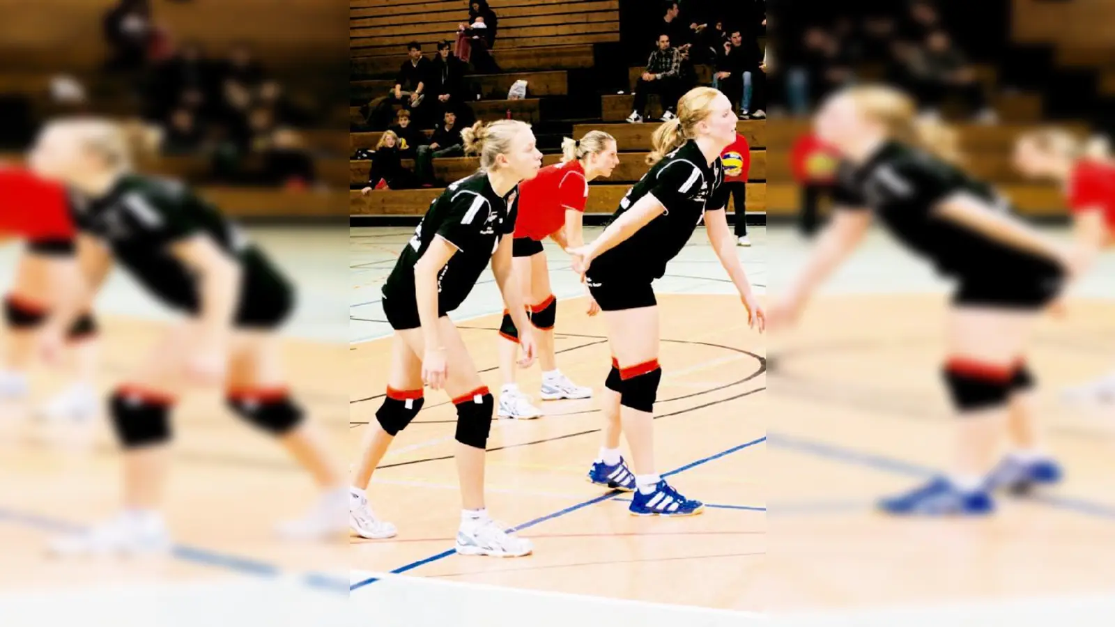 Debüt in der SVL-Startformation: Lisa Keferloher, Susanne Pfeiffer und Sabine Eierle (v.l.)	 (Foto: SV Lohhof)