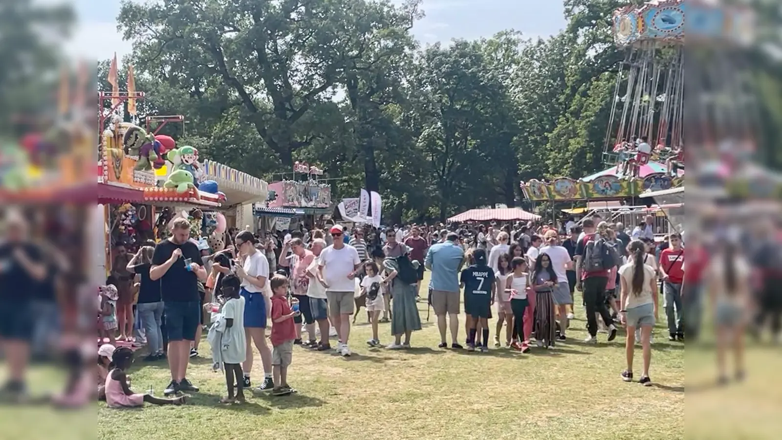 Ein Treffpunkt für alle Generationen: Das Magdalenenfest im Hirschgarten lädt im Juli wieder zum Bummeln ein. (Foto: bb)