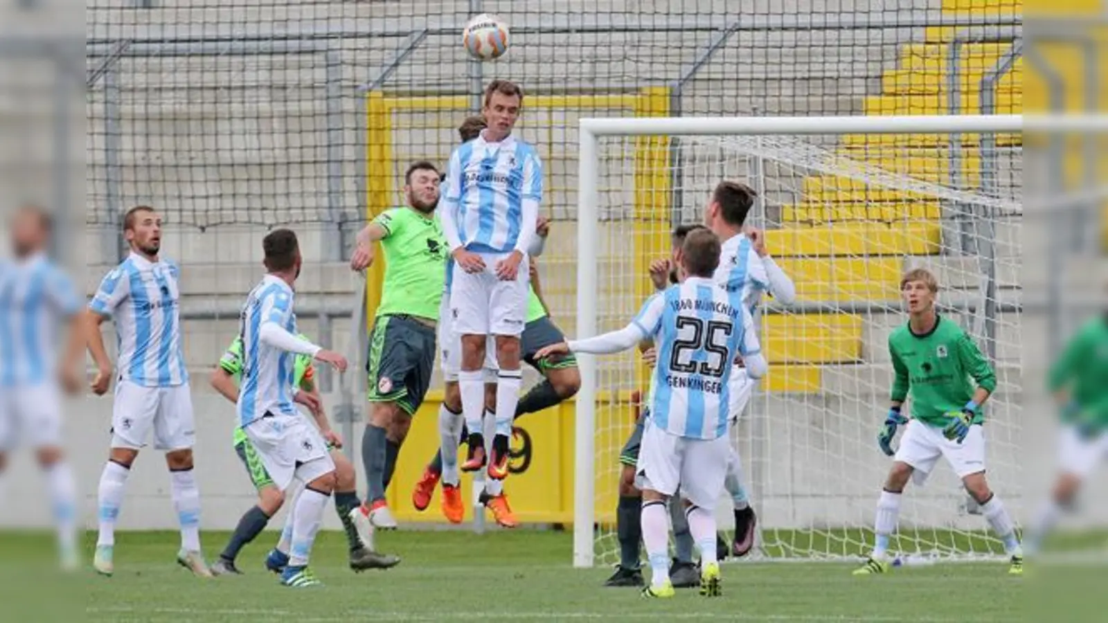 Algarve statt Giesing: die U21-Löwen.  (Foto: A. Wild)