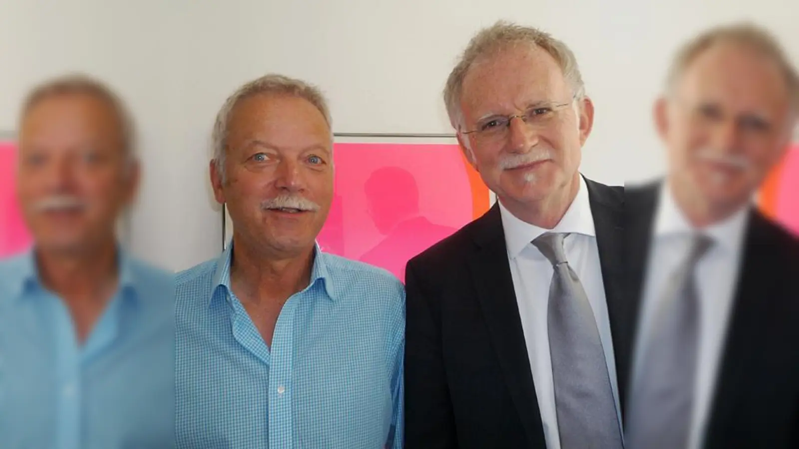 MdL Hans-Ulrich Pfaffmann (links) freut sich über die Unterstützung durch Martin Tscheu.  (Foto: privat)