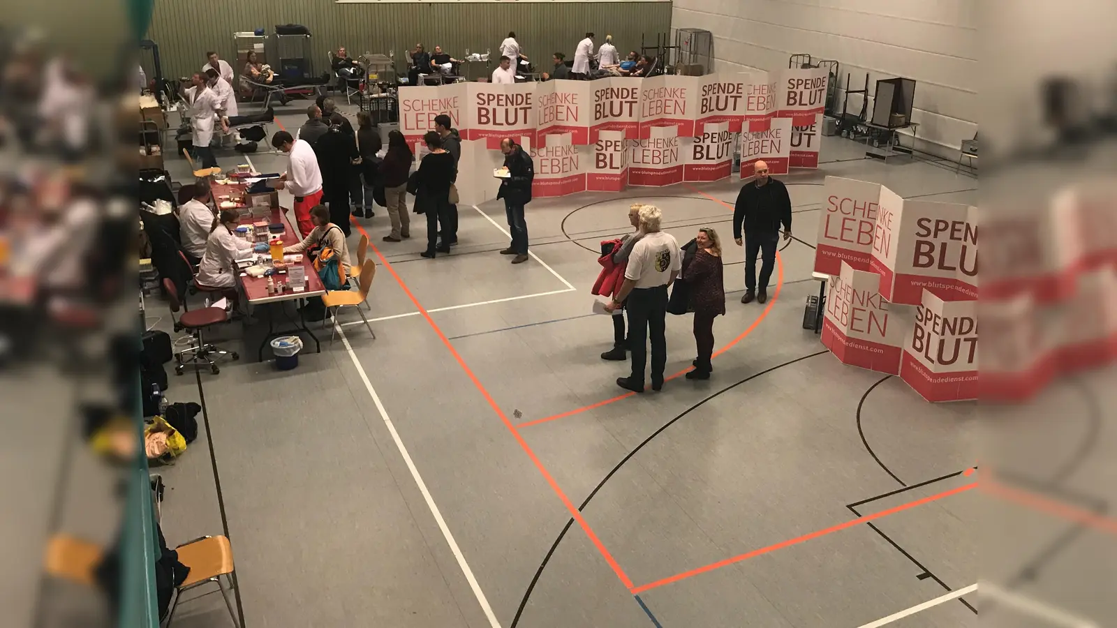 Am 5. April findet der 11. Ismaninger Blutspendetag in der Osterfeldhalle statt. (Foto: BRK)