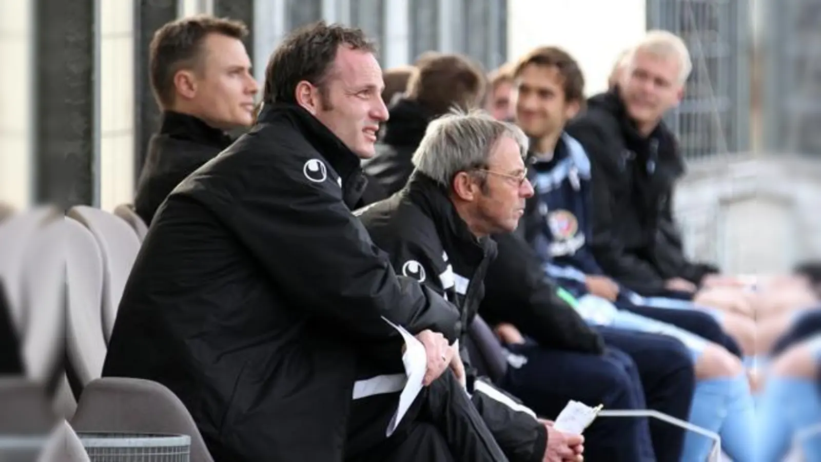 Sprachlos: Klaus Koschlick und Markus Schroth.  (Foto: A.Wild)