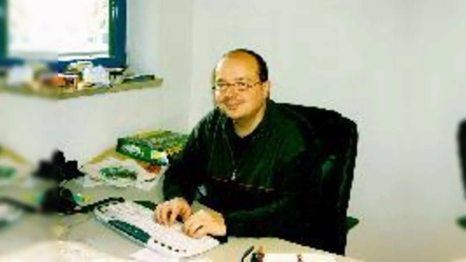 Sobald sein neues Büro funktionstüchtig ist, möchte Diakon Jochen Tappe richtig durchstarten.	 (Foto: rme)