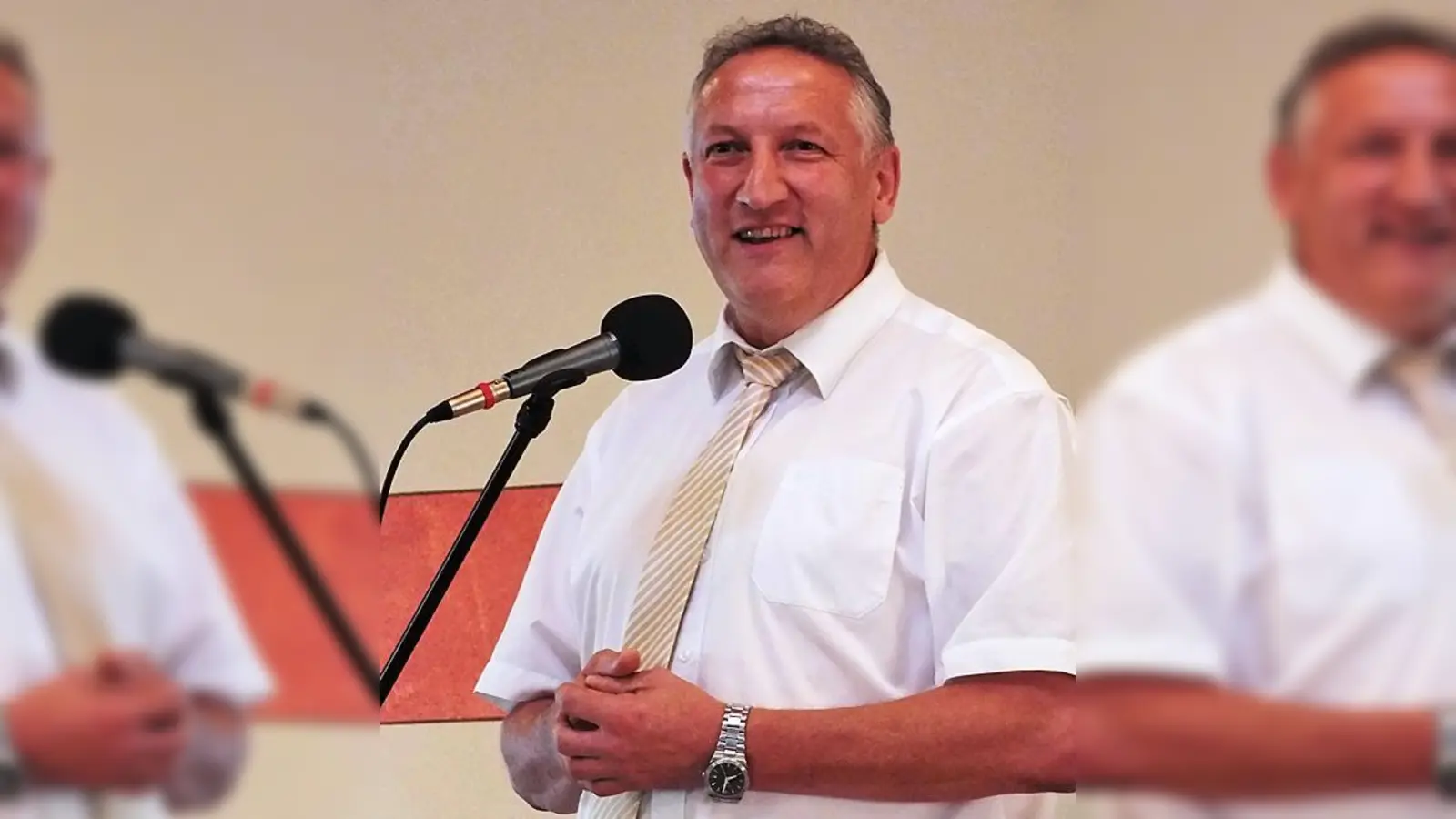 Freute sich riesig über den Erfolg der Marie-Pettenbeck-Schule: Hans Wiesmaier, Vorsitzender des Schulverbandes.	 (Foto: kw)