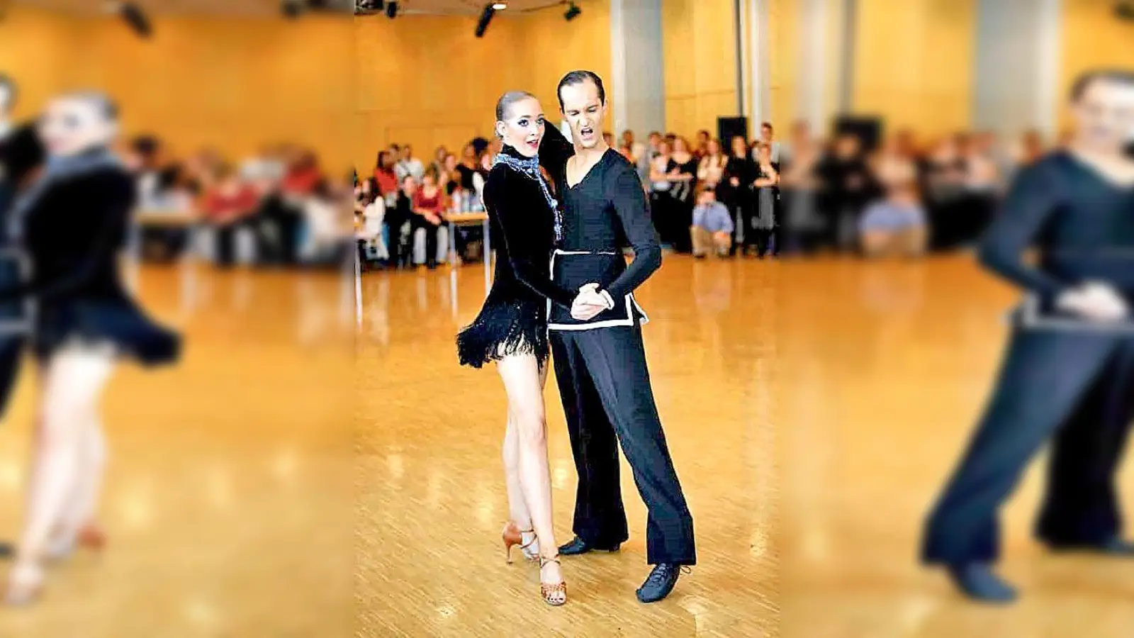 Manfred Thurm und Sabrina Gild ertanzten sich mit dem Vize-Titel den Aufstieg.	 (Foto: Verein)