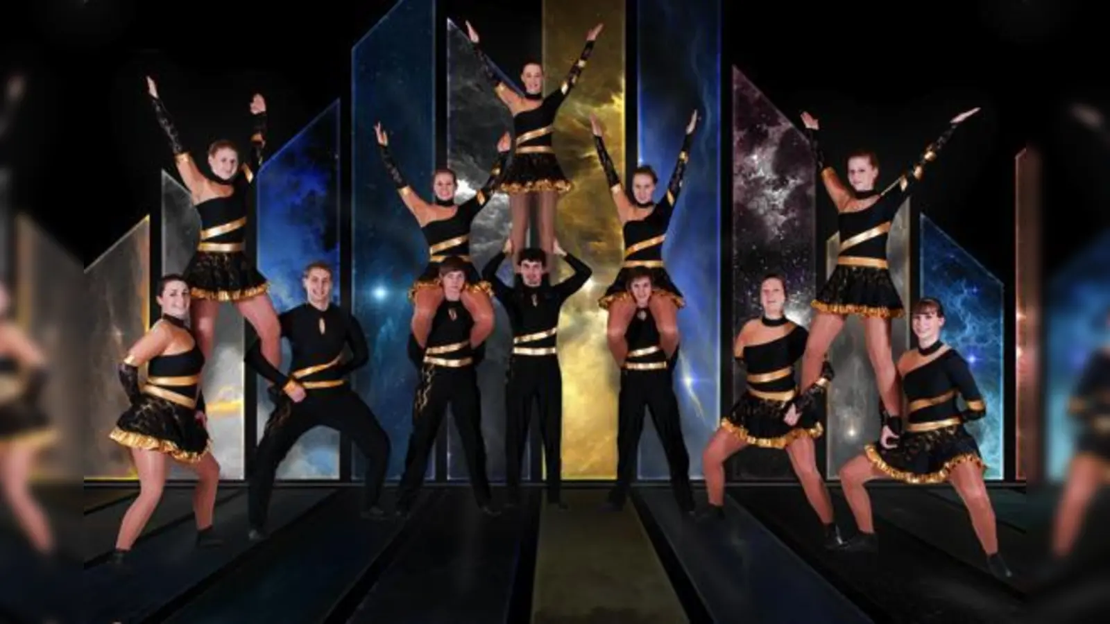 Von einem Auftritt zum nächsten: Die Showtanzgruppe der Grafinger Faschingsbären, High Energy, hat jetzt im Fasching Hochkonjunktur. 	 (Foto: Thomas Storch)