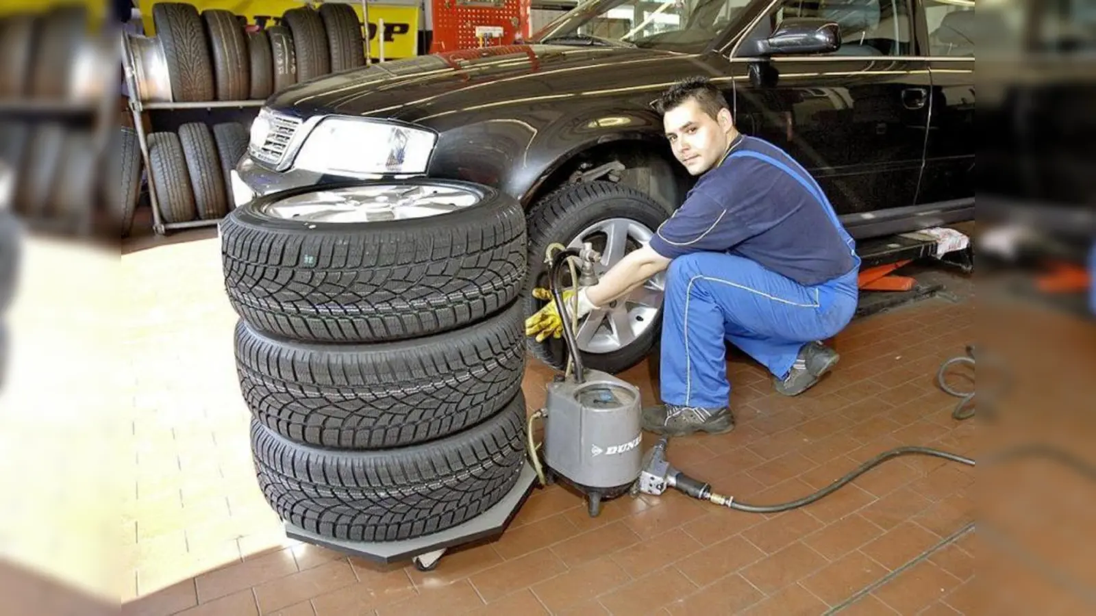 Es ist Zeit, die Reifen zu wechseln. (Foto: au)