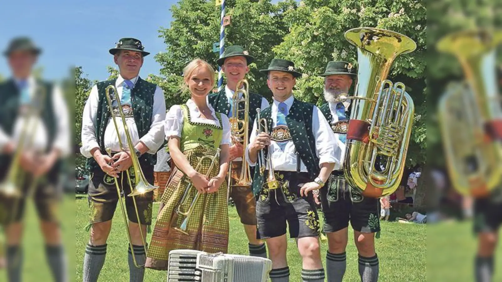 Auch die KirtaBlosn werden beim Musikantenstammtisch am 22. Juni in Anzing mitspielen.	 (Foto: KirtaBlosn)