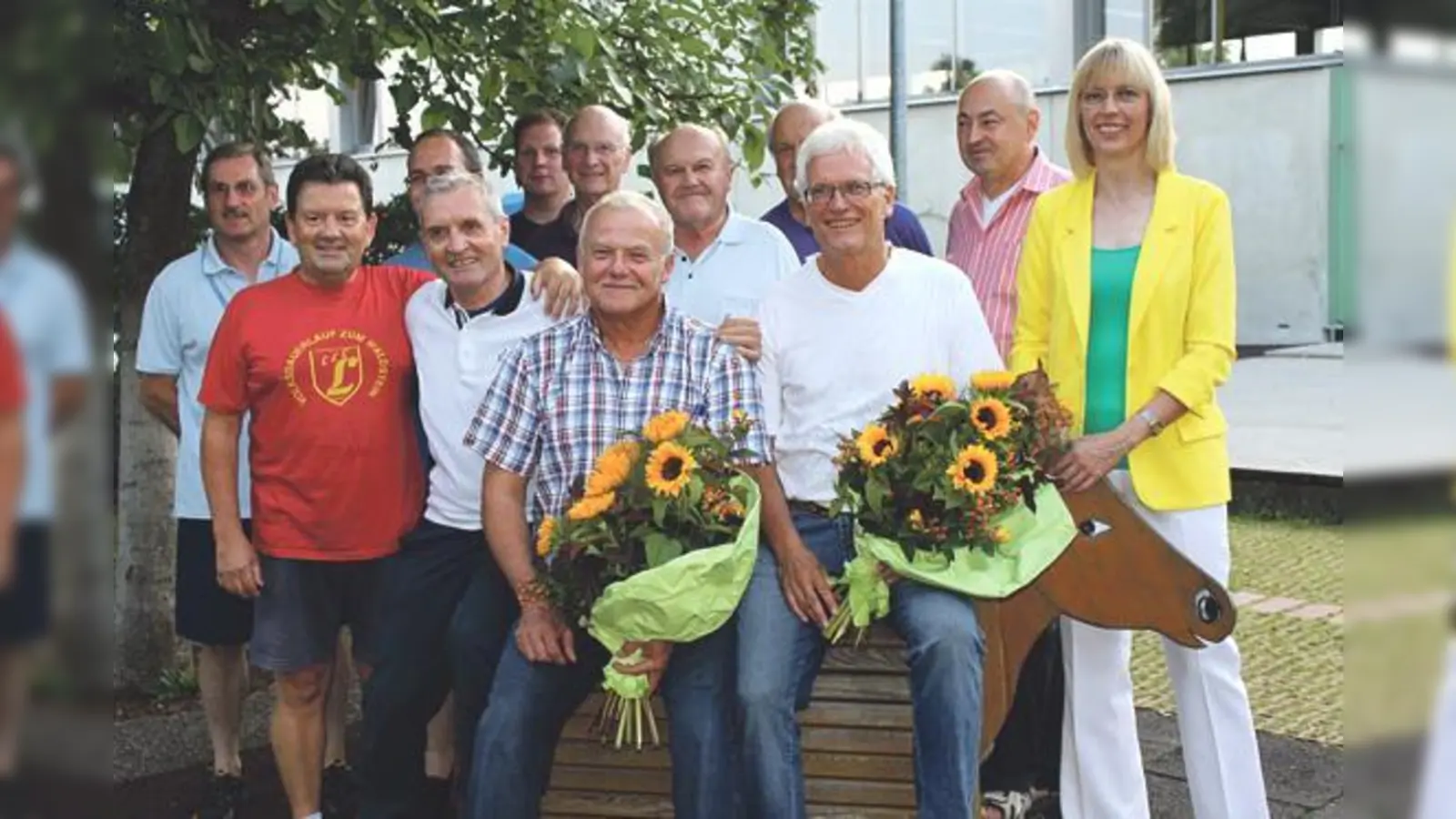 Ein eingeschworenes Team: Die Herrengymnastik gibt es bereits seit 35 Jahren. 	 (Foto: VA)