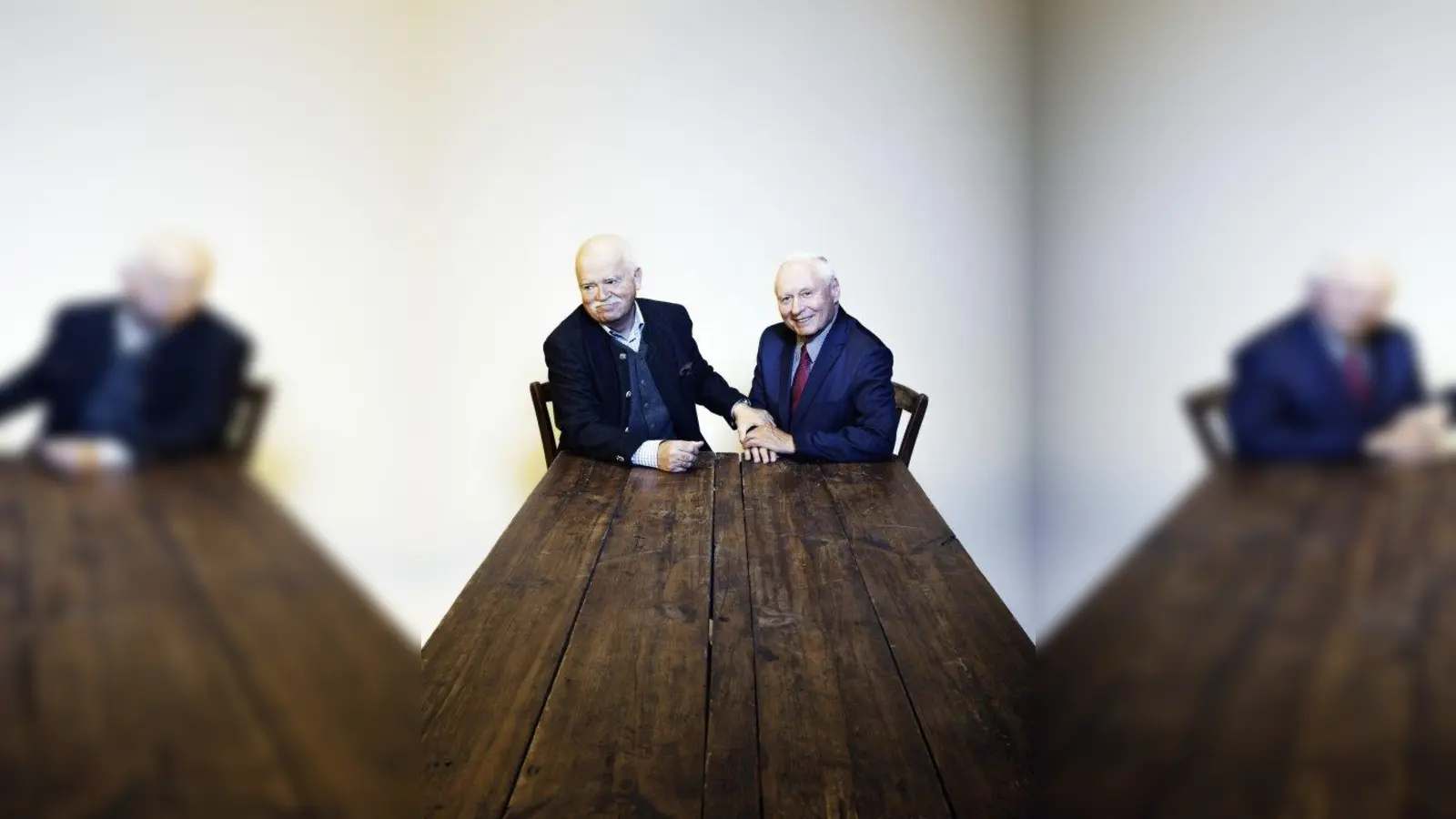 Oskar Lafontaine und Peter Gauweiler. (Foto: Urban Zintel)