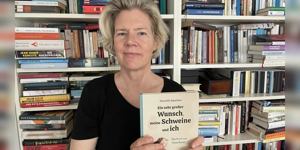 Charlotte Schnitzler aus Oberföhring hat ein selbst geschriebenes Kinderbuch veröffentlicht - es ist das Erstlingswerk der vierfachen Mutter. (Foto: privat)