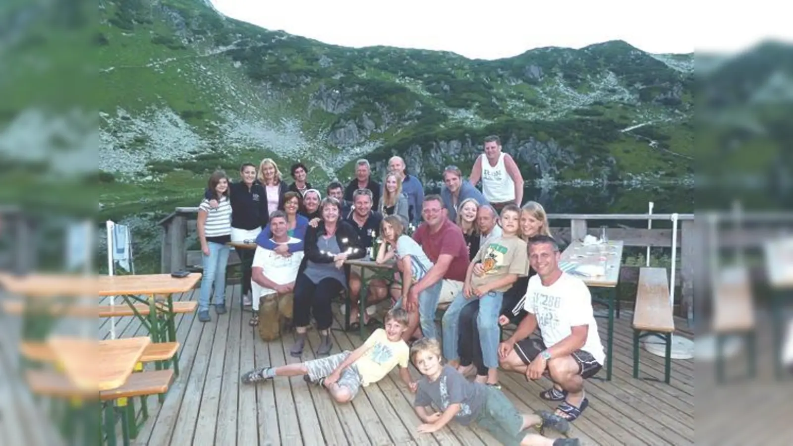 Mitglieder des FC Fussi erholten sich jüngst an einem Wochenende in Tirol.	 (Foto: FC Fussi)