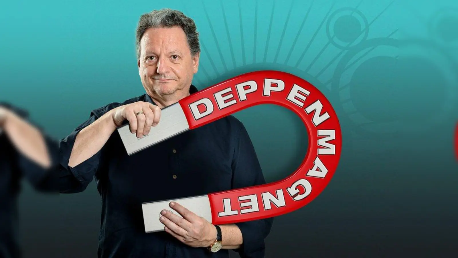 Günter Grünwald hat den Deppenmagenten ausgepackt. (Foto: pi)