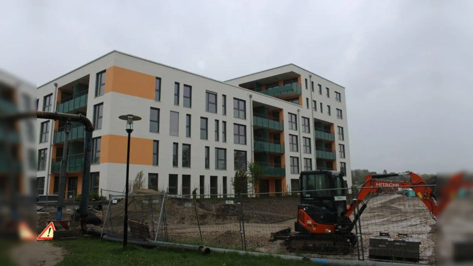 Insgesamt entstehen am Prinzenpark in Karlsfeld-West 252 Wohnungen für Betreutes Wohnen. (Foto: sb)