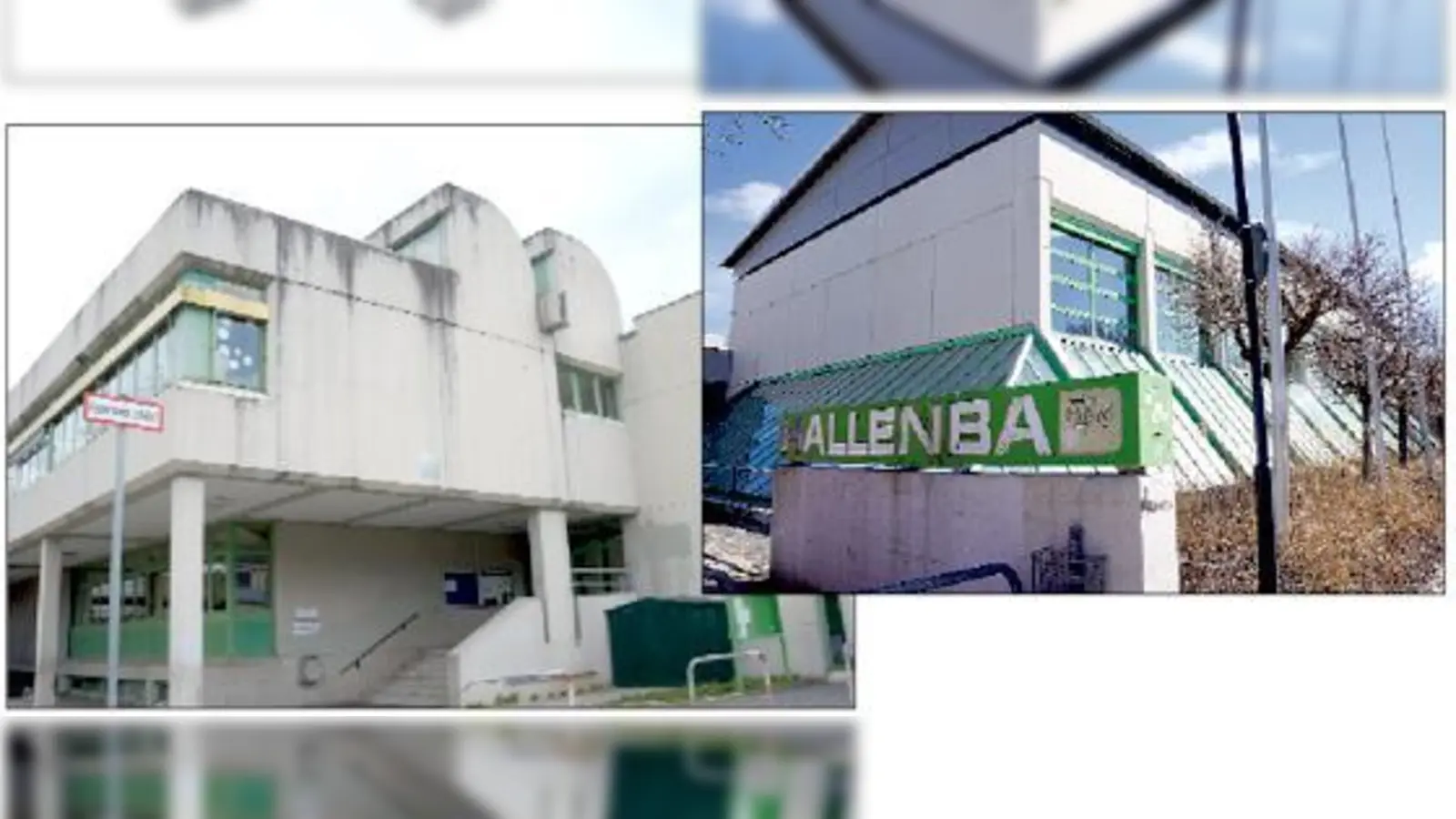 Sanierung oder Abriss, die Frage müssen die Hohenbrunner Gemeinderäte in Kürze klären. Das Schwimmbad wird zunächst einmal saniert.	 (Fotos: hw)