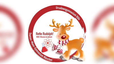 Der „Rette Rudolph-MINT-Adventskalender“ kommt aus München. (Foto: Lehrkräfte des MINT-Austauschs)