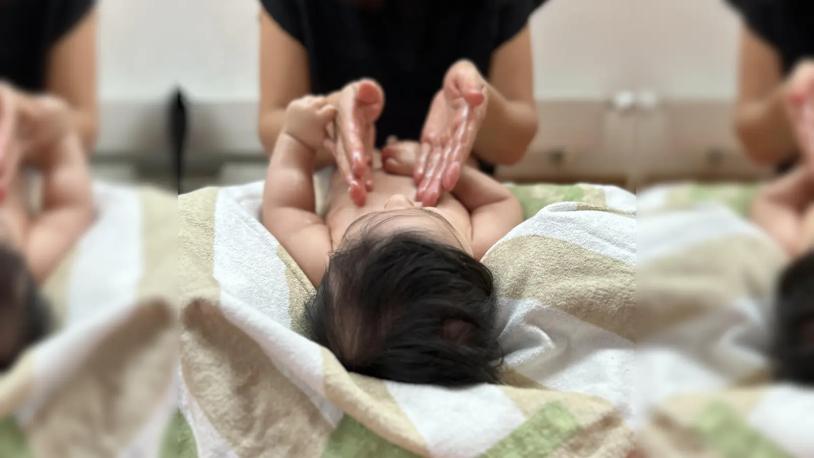 Die Nachbarschaftshilfe bietet einen Kurs in Babymassage an. Jetzt schnell anmelden. (Foto: NbH)