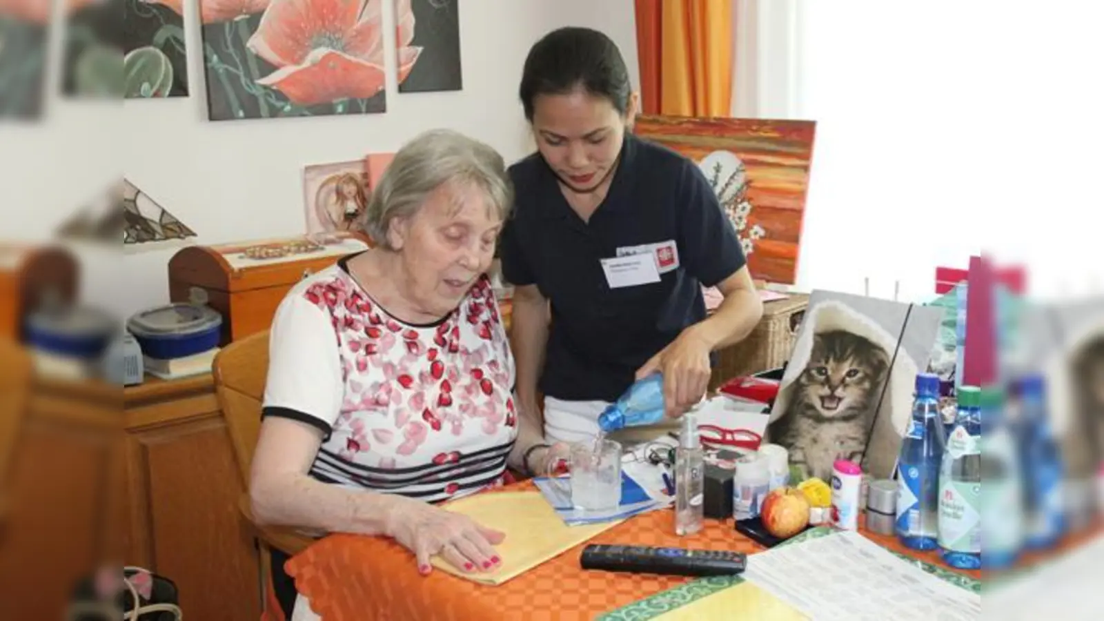 Jannette Dela Cruz ist eine von inzwischen tausend Pflegekräften, die den Fachkräftemangel hierzulande lindern sollen.	 (Foto: cr)