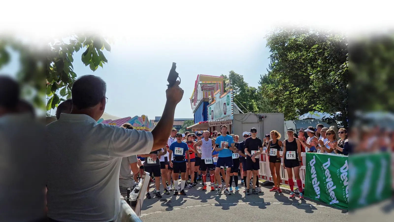 In diesem Jahr fällt der Startschuss zum Run4Trees am 13. Juli im Rahmen des Unterhachinger Bürgerfestes. (Foto: hw)