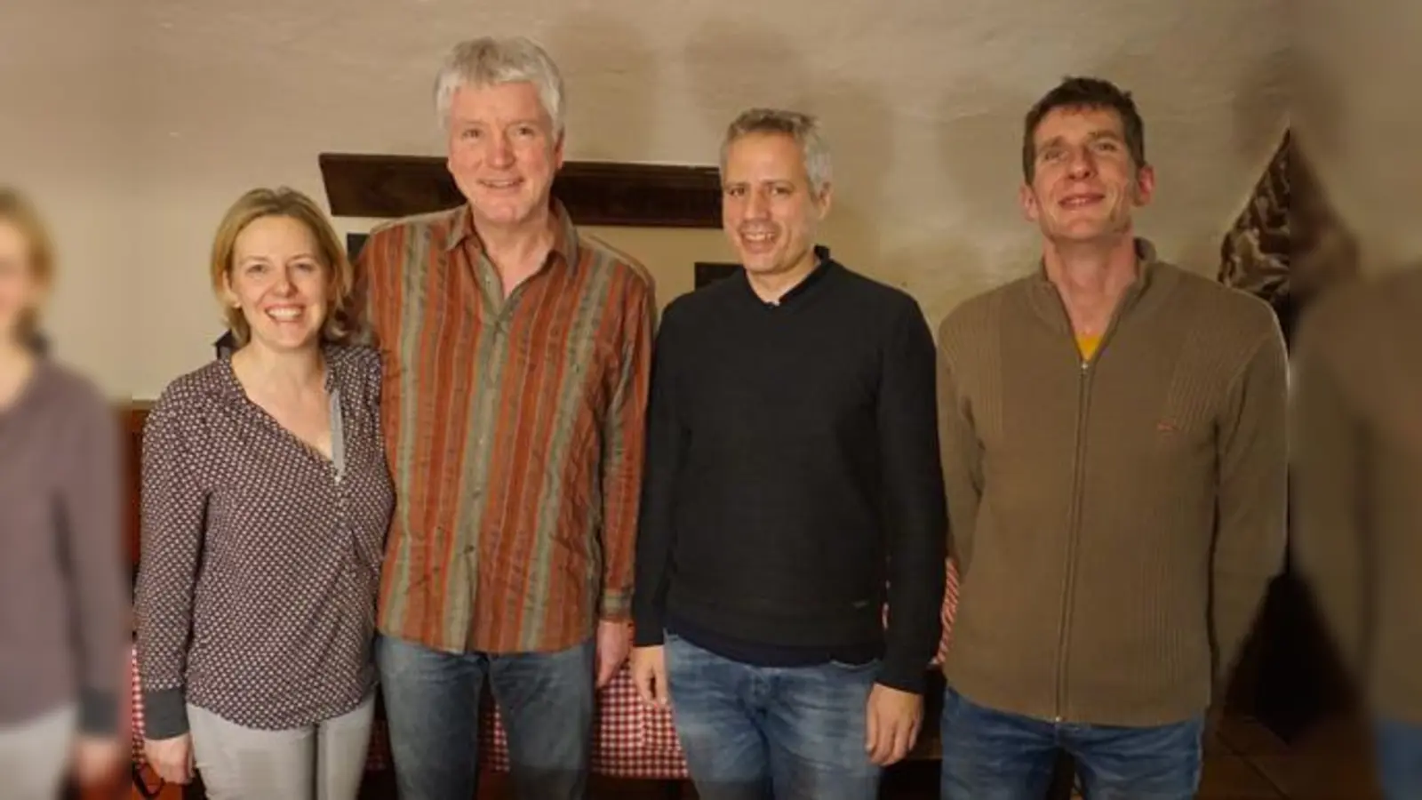 Die Vorstandschaft Christina Treffler (Beisitzerin), Stephan Treffler, Thomas Naumann und Alois Neumeier.	 (Foto: VA)