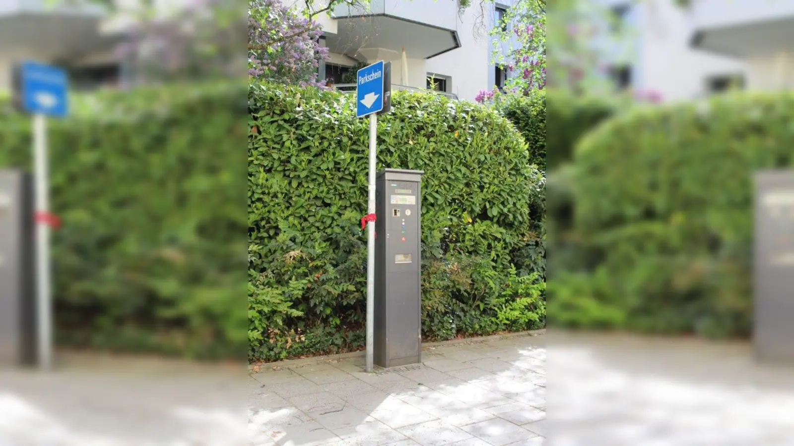 In Neuhausen-Nymphenburg stehen schon etliche Parkscheinautomaten in den Bereichen innerhalb des Mittleren Rings; nun kommen weitere rund um den Rotkreuzplatz dazu. (Foto: sb)