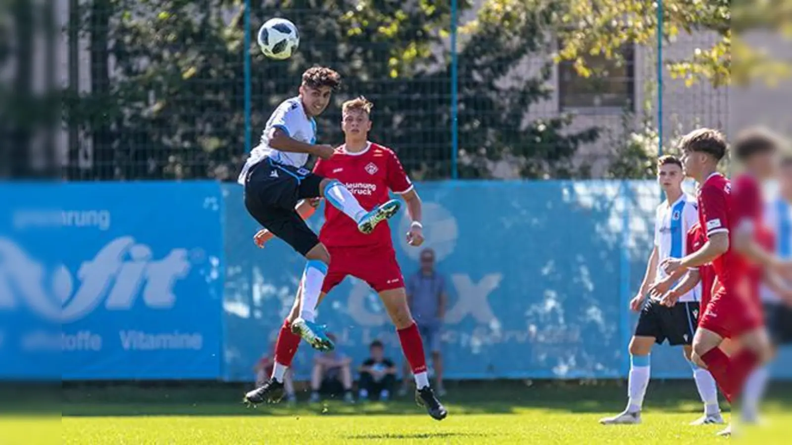 Selbstvertrauen: U19-Junglöwe Brahim Moumou.  (Foto: Anne Wild)