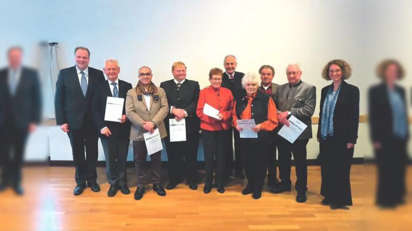 Die CSU freute sich bei ihrem Empfang über die kollegiale Atmosphäre im Gemeinderat. 	 (Foto: VA)