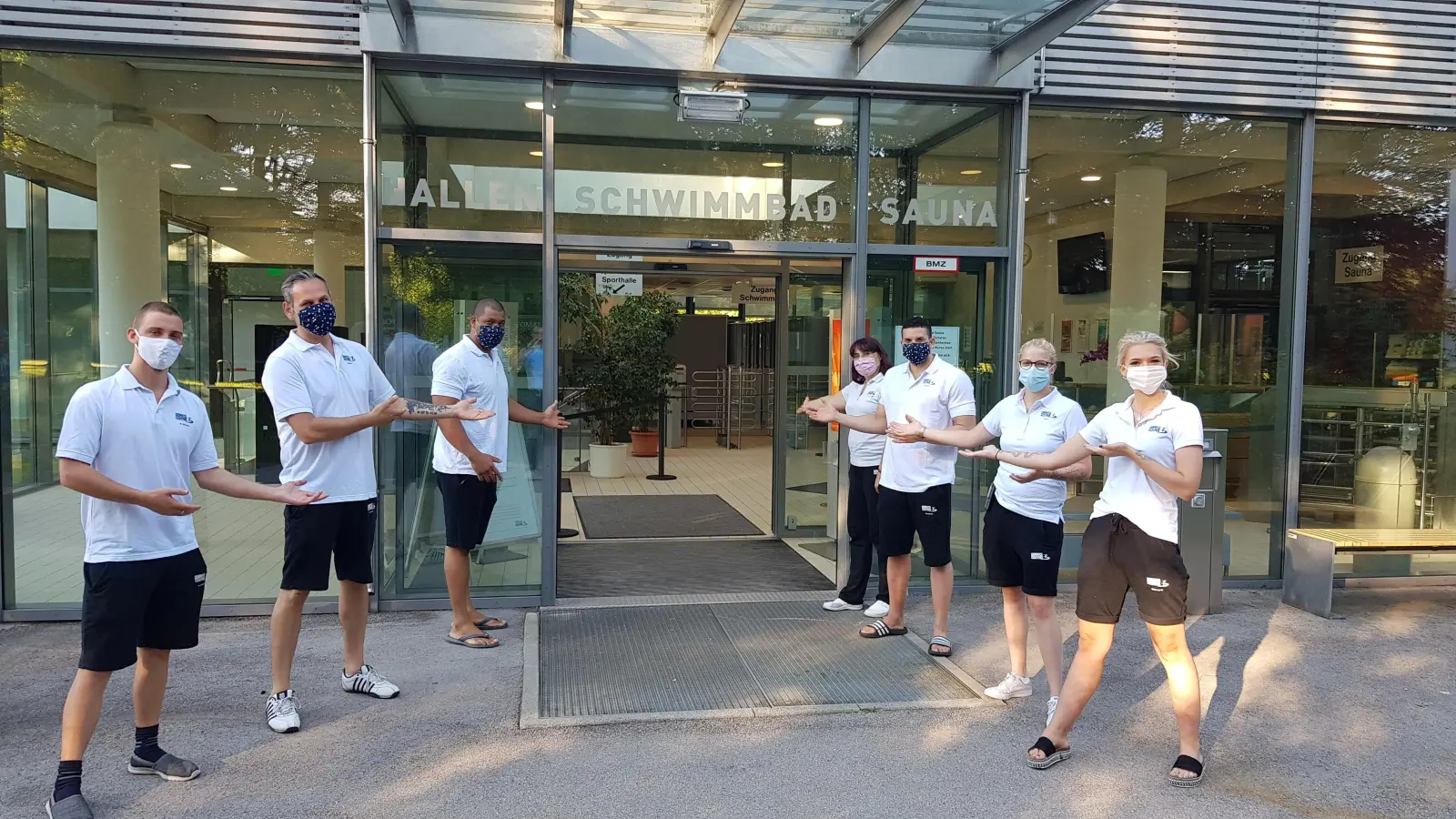 Das Team des Grünwalder Freizeitparks tut alles, damit das Hallenbad so vielen Personen wie möglich zur Verfügung stehen kann. (Foto: Grünwalder Freizeitpark)