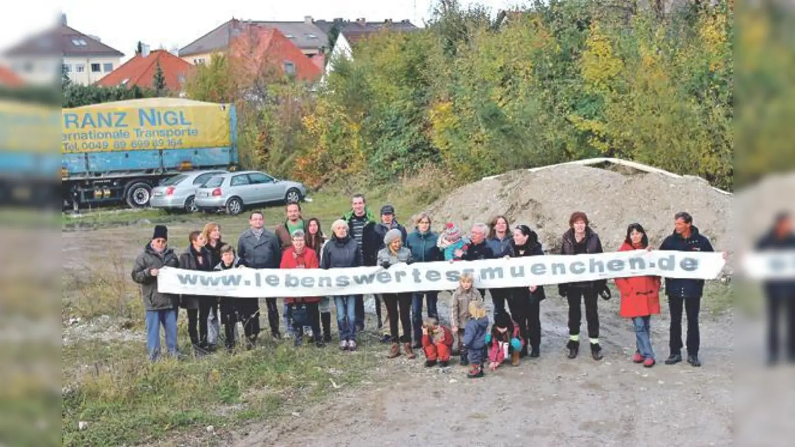 Gemeinsam Druck ausüben und ihr Viertel aufwerten, das will die Bürgerinitiative »Lebenswertes Ramersdorf e. V.«. 	 (Foto: privat)