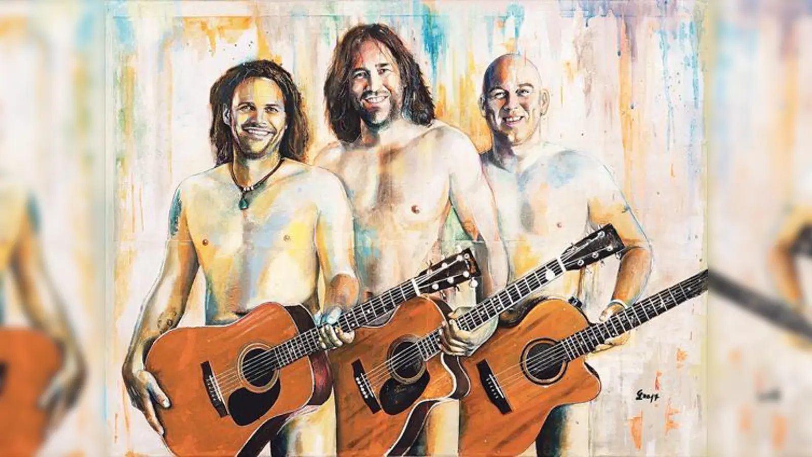 Keller Steff, Roland Hefter und Michi Dietmayr (v. li.) kommen am 1. Advent nach Kirchseeon.	 (Foto: VA)