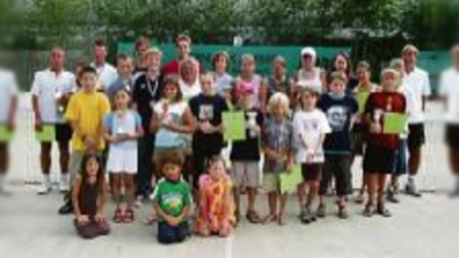 Bei den Clubmeisterschaften im Sportpark Moosach gab es viele Gewinner. 	 (Foto: Verein)