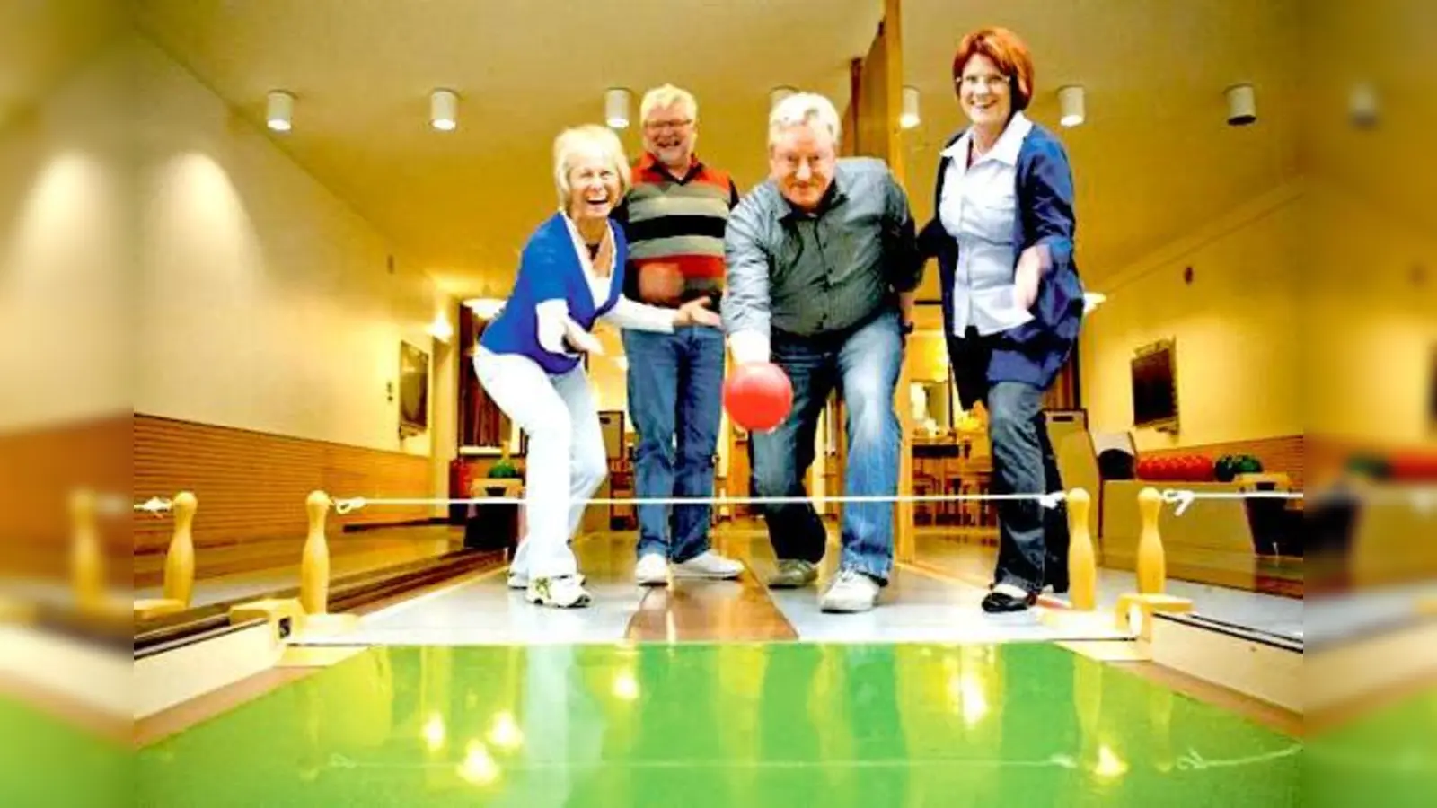 Die Organisatoren des Bürgerkegelns, Margarita Rauter, Gottfried Bauer, Heinz Rauter und Beate Erhard freuen sich auf alle Teilnehmer (von  links).	 (Foto: VA)