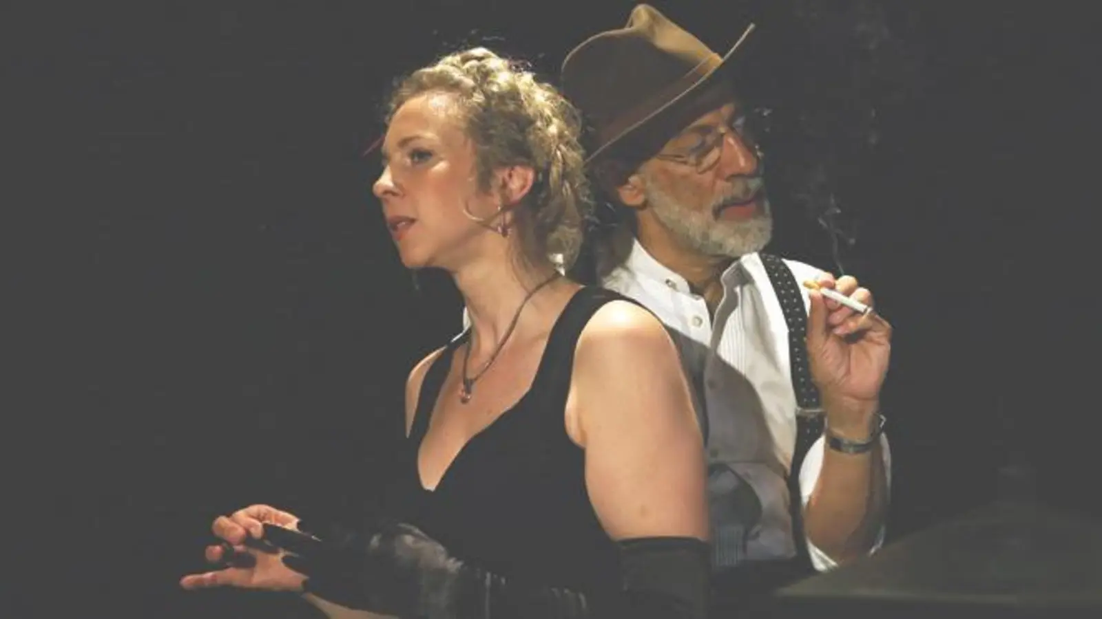 Das Musiktheater-Duo Ball &amp; Jabara zu Gast in der Kultur-Etage.	 (Foto: VA)