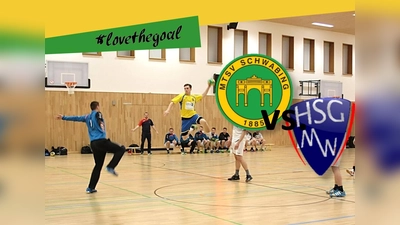 Trotz Unterbesetzung bereiteten die Gäste aus dem Westen den Schwabingern anfangs Probleme. (Foto: MTSV Schwabing)