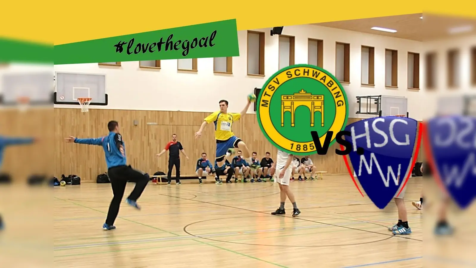 Trotz Unterbesetzung bereiteten die Gäste aus dem Westen den Schwabingern anfangs Probleme. (Foto: MTSV Schwabing)