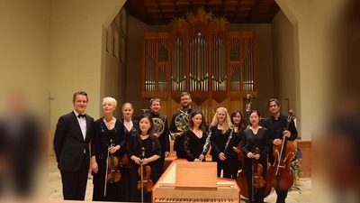 Das Münchner Barockensemble Asam Classical Soloists &amp; Ingmar Beck zu Gast in Baldham.  (Foto: VA)