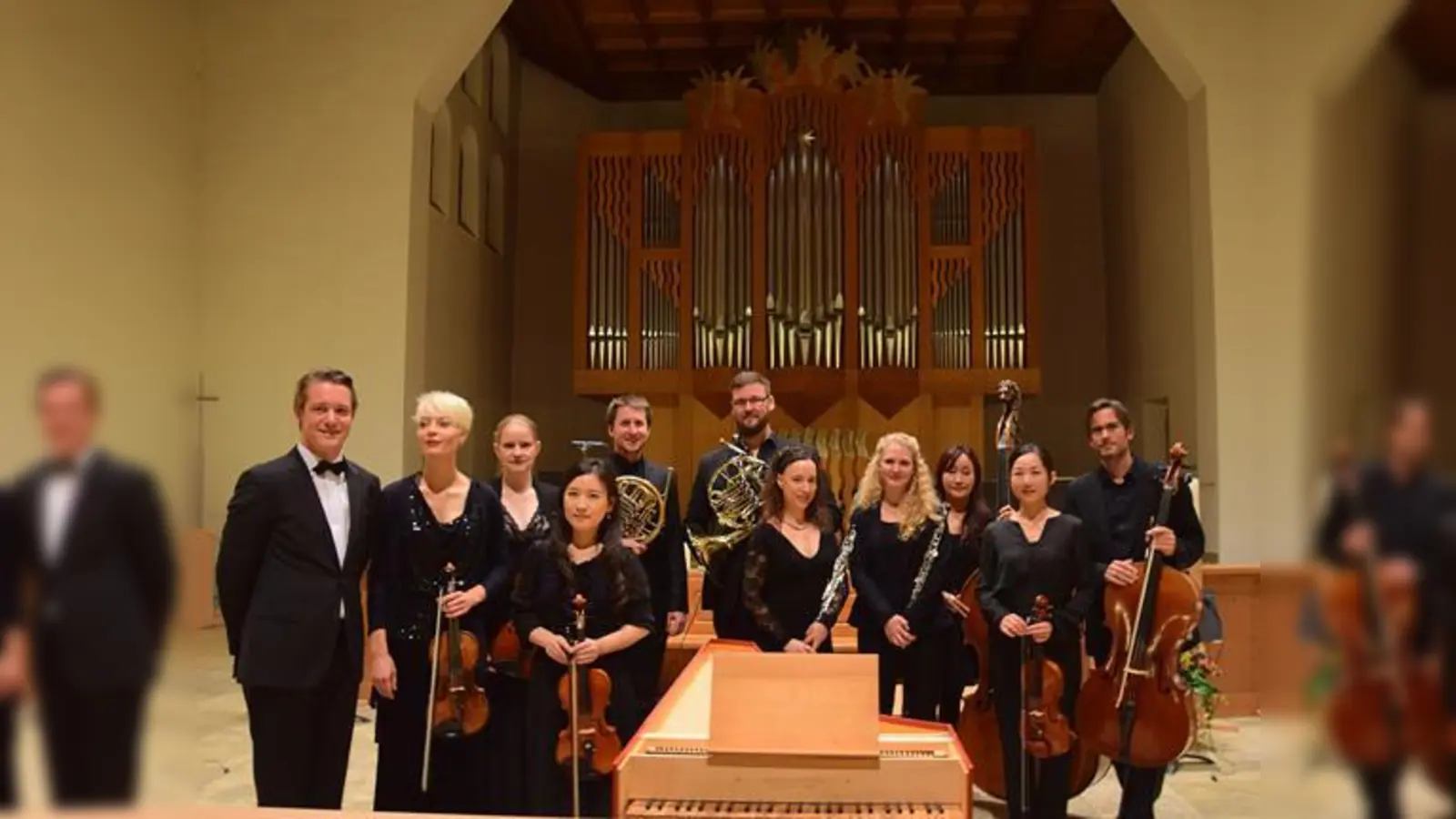 Das Münchner Barockensemble Asam Classical Soloists &amp; Ingmar Beck zu Gast in Baldham.  (Foto: VA)
