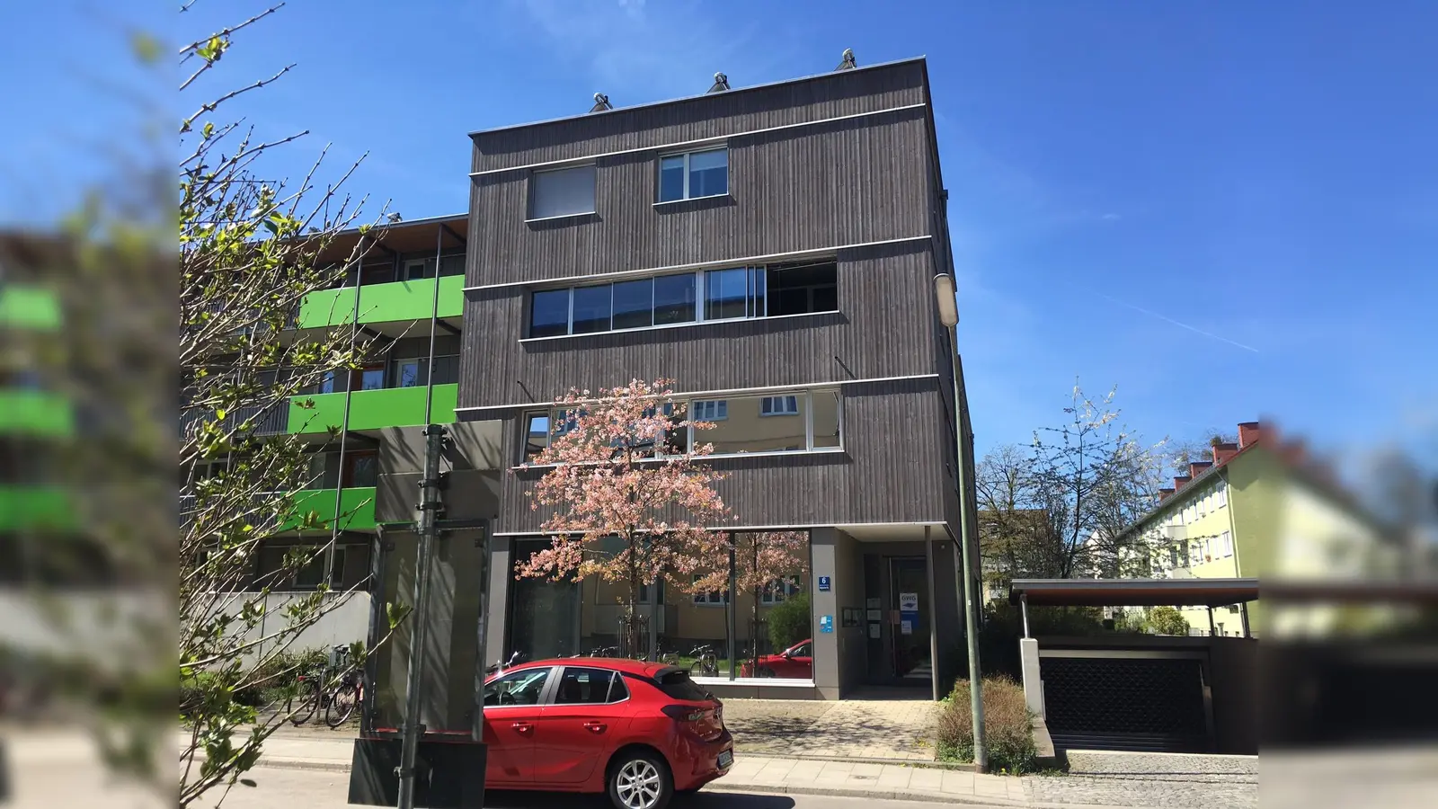 GWG Hausverwaltung in der Badgasteiner Straße 6. (Foto: lsc)