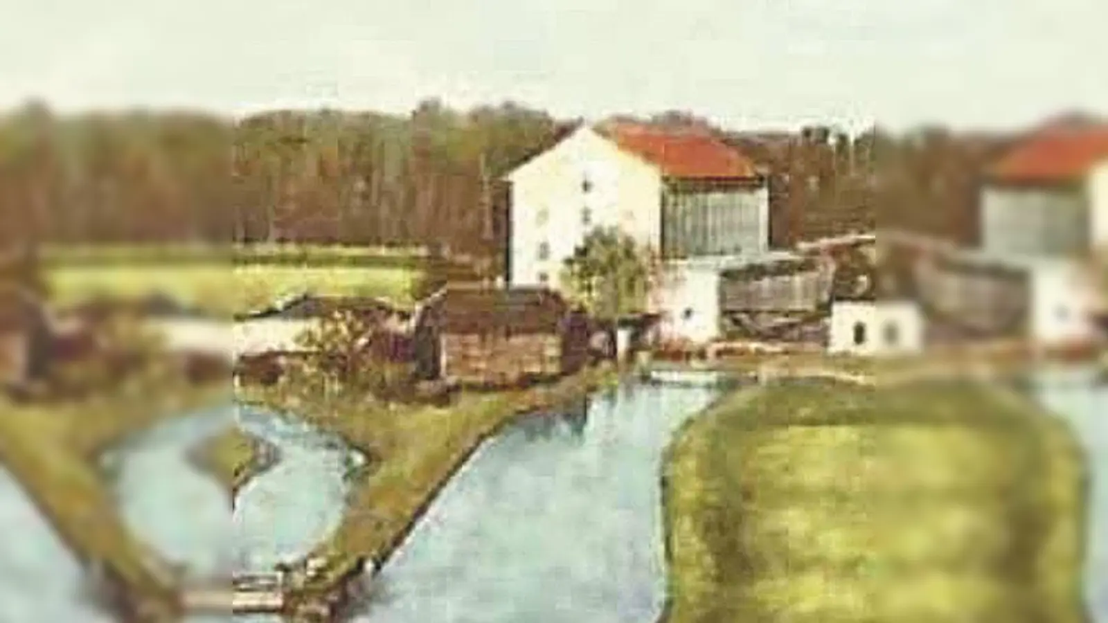 Einst ein beliebtes Ausflugsziel: die Tivolimühle am Eisbach.	 (Foto: NordOstKultur)