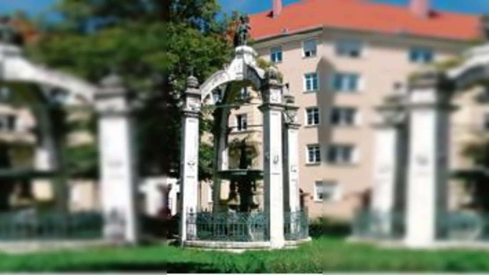 Brunnen am Regerplatz in der oberen Au	 (Foto: VA)