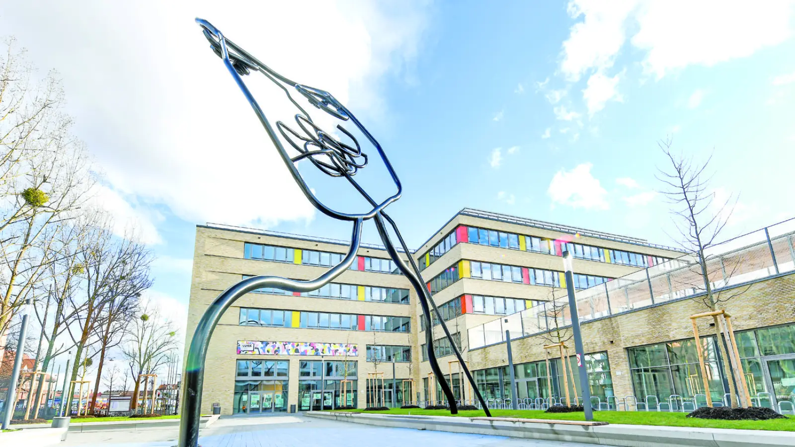 Das Kulturzentrum LUISE an der Ruppertstraße wurde 2021 eröffnet. (Foto: Tobias Hase)