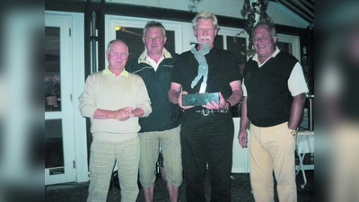 Die erfolgreichen Turniergolfer des „3. Men&#39;s Day“ auf der Golfanlage Rottbach. (Foto: pi)