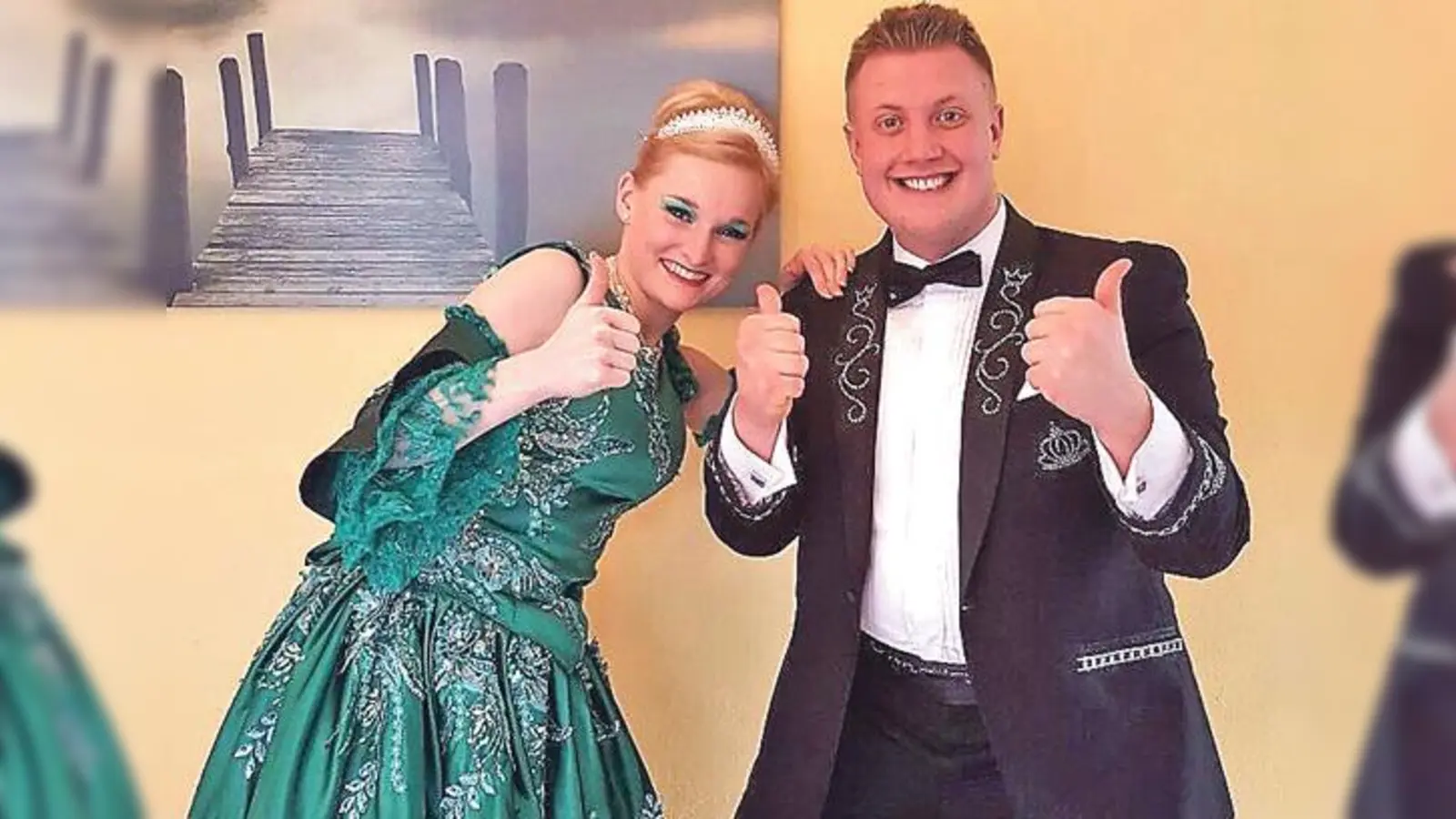 Melanie IV. und Nico I. waren das Kirchheimer Prinzenpaar 2017. Wer werden ihre Nachfolger?	 (Foto: Hinterburger)