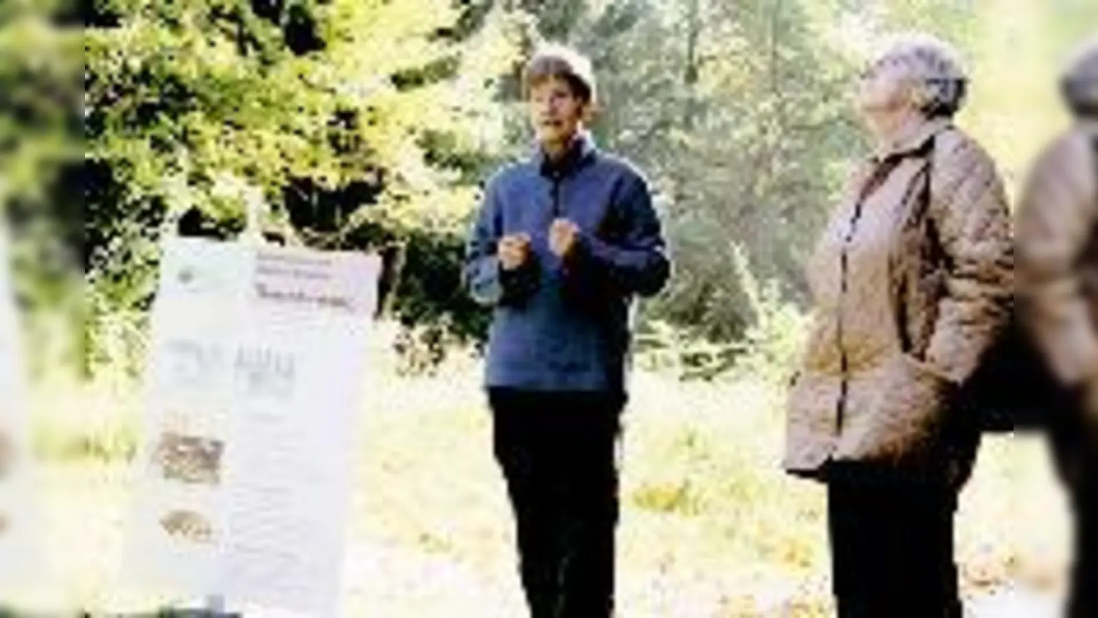 Eine »optimistische« und kämpferische Revierleiterin Renate Kreuzer und eine höchst skeptische Ingrid Hügenell.  (Foto: Redaktion)