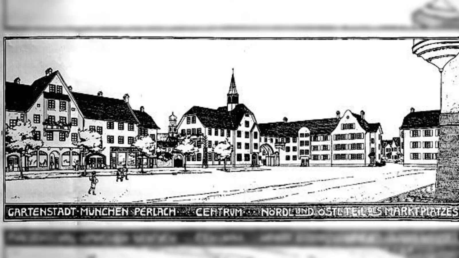 Neue Sonderausstellung im Perlacher Heimatarchiv »Gartenstadt München-Perlach 1910«. 	 (Foto: privat)